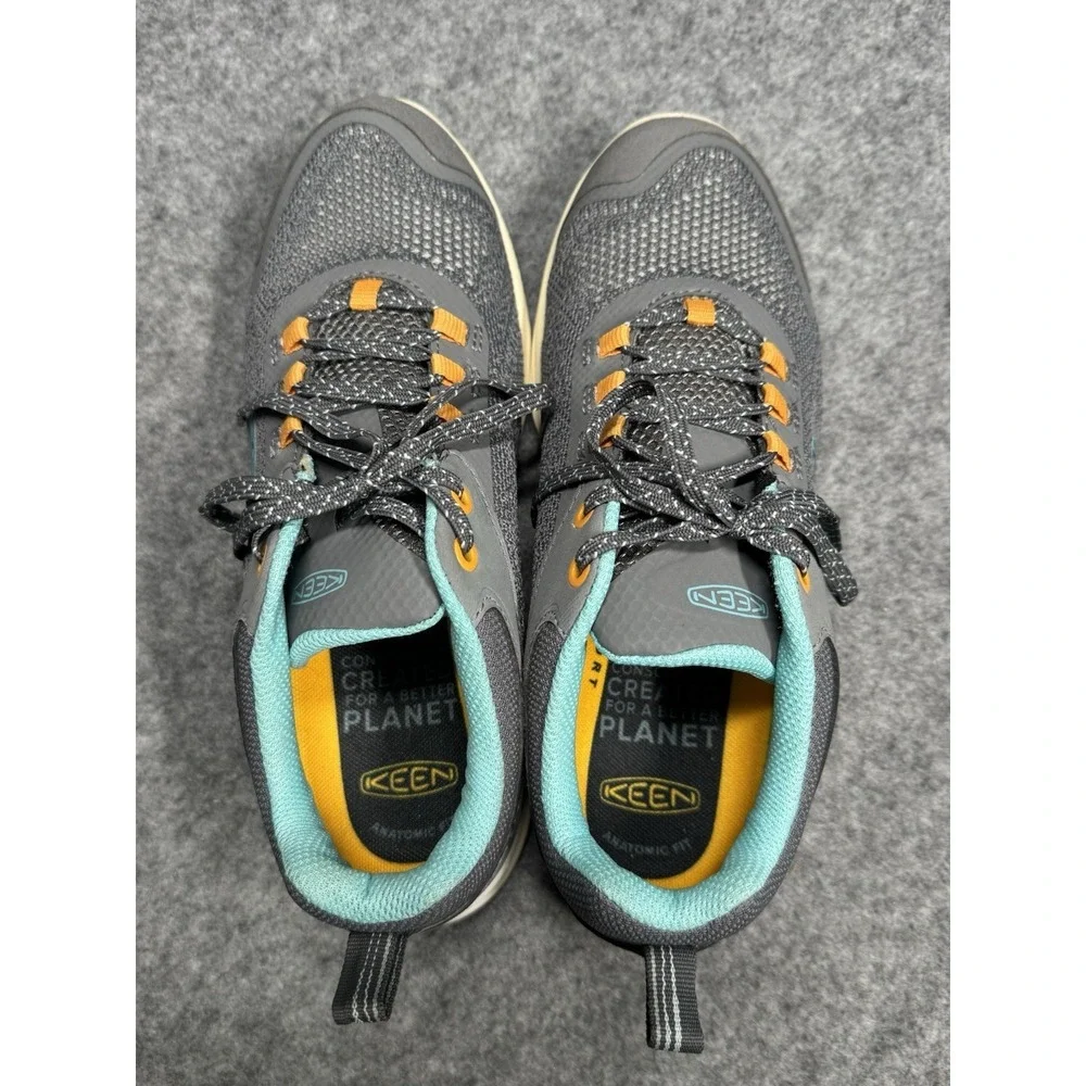 Keen Terradora Speed Hiking Shoes Sneaker  Steel/Panema Women's Size‎ 7 EU37.5